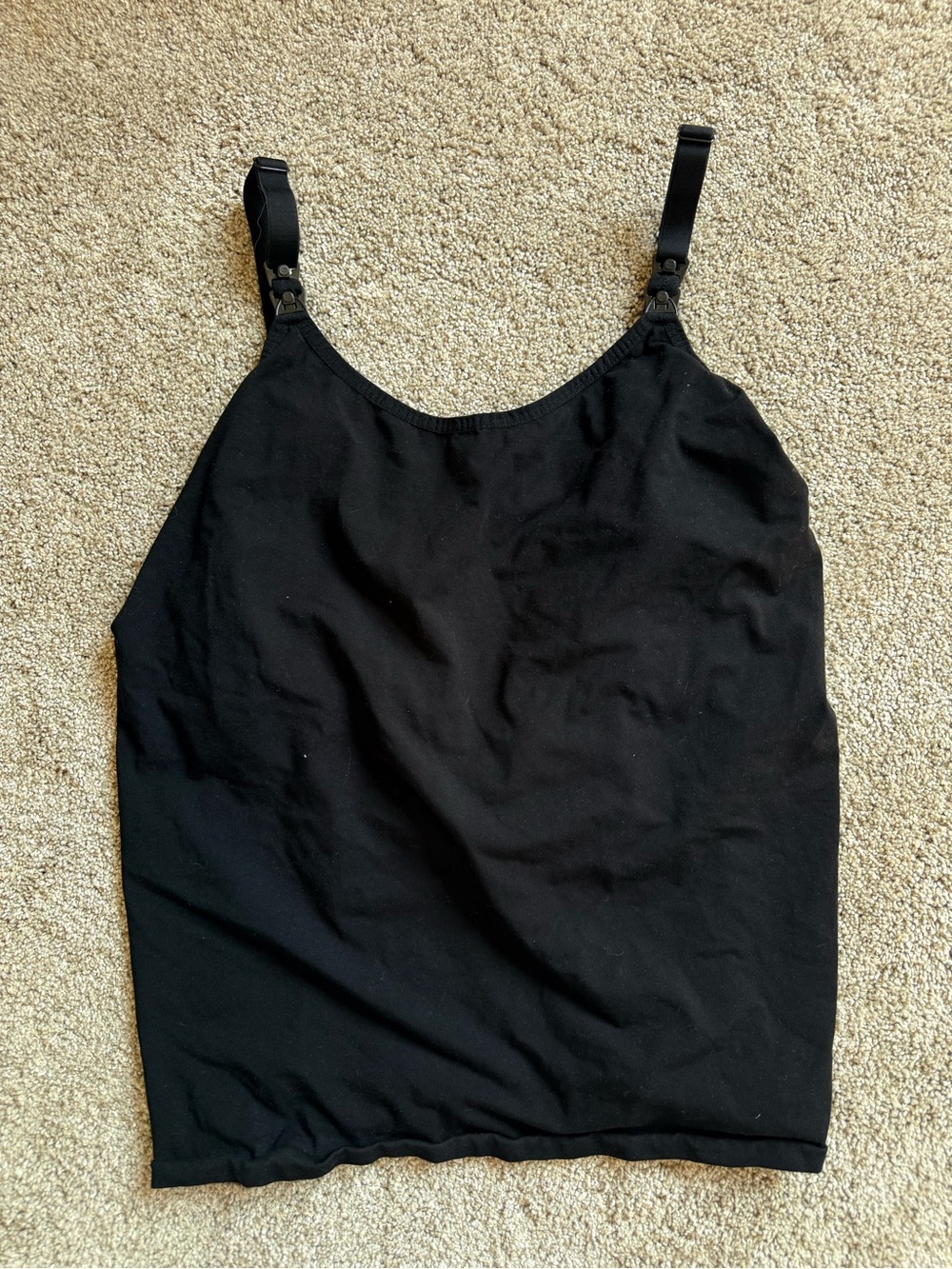 Kindred Bravely Sublime Nursing Tank Black XL Busty